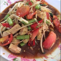 ตำหมูยอ