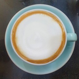 ลาเต้ร้อน