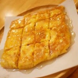 โรตี กล้วย ลูกเกด ชีส ไม่ไข่