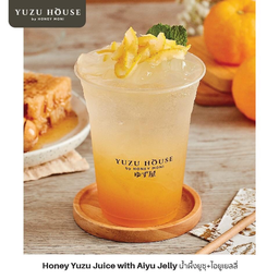 Honey Yuzu Juice with Aiyu Jelly