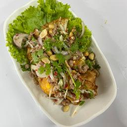 ยำไข่ดาว