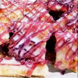 โรตี ไข่ กล้วย บลูเบอร์รี่