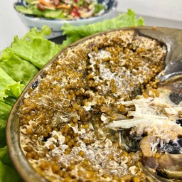 ยำไข่แมงดา ( ยกตัว )