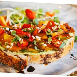 ขนมปังหน้าฟักทองย่าง