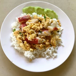 ข้าวไข่ขยี้