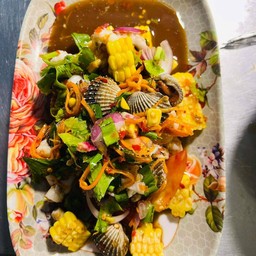 ยำปลาร้ารวม