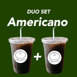 อเมริกาโน่คั่วเข้มดอยช้าง 2 แก้ว