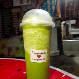 ชาเขียวนมปั่น