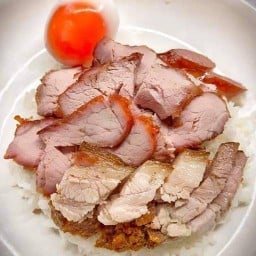 ข้าวหมูแดงโพธาราม หมูแดงโพธาราม