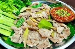 หมูลวกจิ้ม