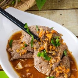 ตับหมูลวกจิ้ม