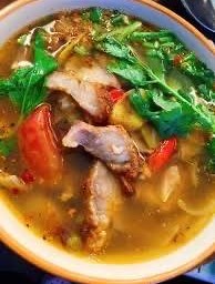 ต้มแซบหมูย่าง