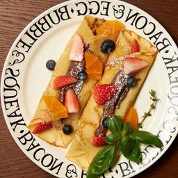 Nutella Crepe with Berries