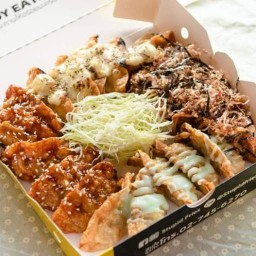 Stupid fries >>เกี๊ยวซ่าทอดโง่ๆ🥟 กาญจนาภิเษก บางแค (สุขสันต์6)