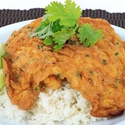 ข้าวไข่เจียวหมูสับ