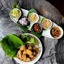 เมี่ยงปลาทอด