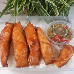 ข้าวปลานิล แดดเดียว เพิ่มปลาเน้นๆ