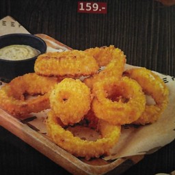 (food) หัวหอมทอด