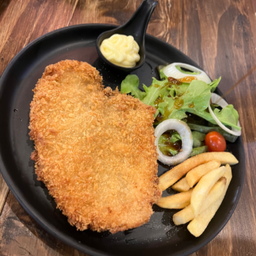 สเต็กไก่ทอด