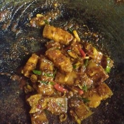 คั่วกลิ้ง หมู3ชั้น (กับข้าว)