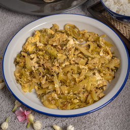 ผักกาดดองผัดไข่