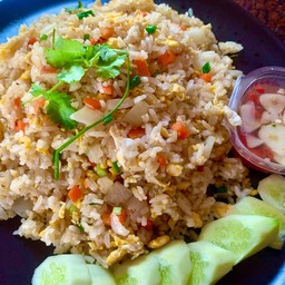 ข้าวผัดไข่ สไตล์แม่อุ๊