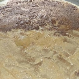 เครปนูเทร่า+เนยถั่ว