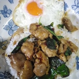 กะเพร้ากะเพรา&น้ำผลไม้ปั่น