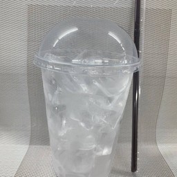 น้ำแข็งสะอาดมากผลิตผ่านเครื่องกรองน้ำ (แก้วโอ่ง +หลอด)