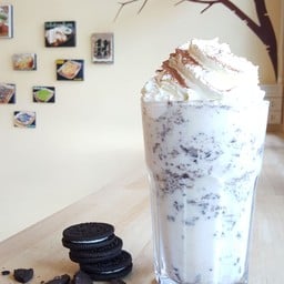 นมสดโอรีโอ้ ปั่น