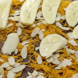 เครปนูเทร่า+กล้วย+แอลม่อน+ฝอยทอง