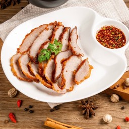 บะหมี่หมูทอด