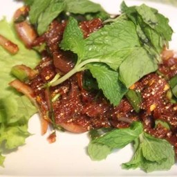 ก้อยเนื้อมะนาว