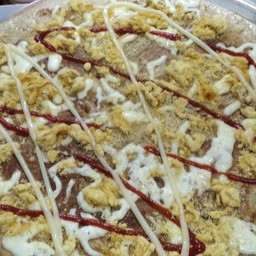 เครปพริกเผา+หมูหยอง+ชีล