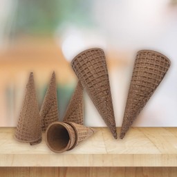 ชูการ์โคนช็อคโกแลต 10 ชิ้น