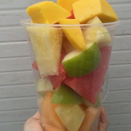 ผลไม้ 5อย่าง ตามฤดูกาล (แก้วโอ่ง) 32 ออนซ์