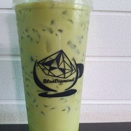 ชาเขียวนมสดเย็น