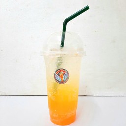น้ำส้ม โซดา (เย็น-ปั่น)