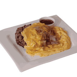 ข้าวไข่นุ่ม (เบคอน )  1 PC