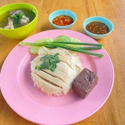 ข้าวมันไก่ต้ม ธรรมดา