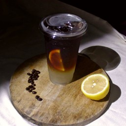 อเมริกาโน่น้ำผึ้งเลม่อน-22 Oz.สกัดเครื่องMachine