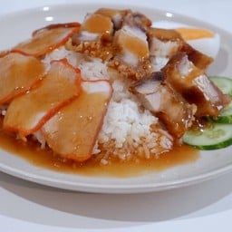 ป้านิด บะหมี่เกี๊ยว/ข้าวหมูแดงหมูกรอบ บางใหญ่เก่า