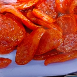 หมูยอทอด+กุนเชียงทอด(ราดข้าว)