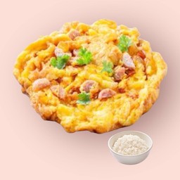 ข้าวไข่เจียวแหนม