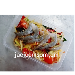 ตำกุ้งสดปูปลาร้า