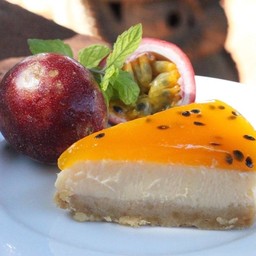 เสาวรสมะพร้าวชีสเค้ก