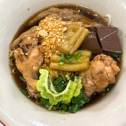 ก๋วยเตี๋ยวไก่มะระท่าอิฐ/ผัดไทยไข่เป็ดสูตรโบราณ/กะเพรารสเด็ด/อาหารจานเดียวรสเลิศ ท่าอิฐ