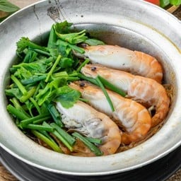 กุ้งอบวุ้นเส้น
