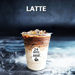 ลาเต้น้ำตาลสด