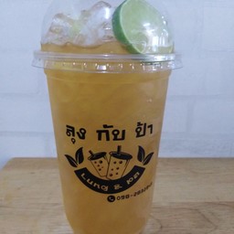 ชาเขียวน้ำผึ้งมะนาวสด